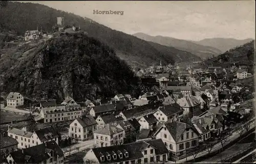 Ak Hornberg im Schwarzwald, Panorama