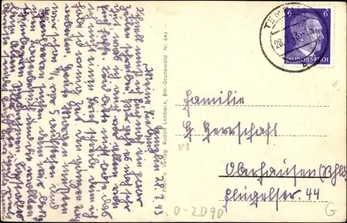 Ak Templin in der Uckermark, Posterholungsheim, Haus 18