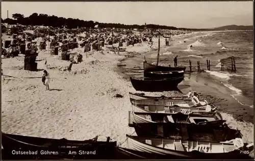 Ak Ostseebad Göhren auf Rügen, Strand