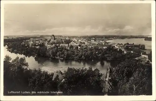 Ak Lychen in der Uckermark, Panorama