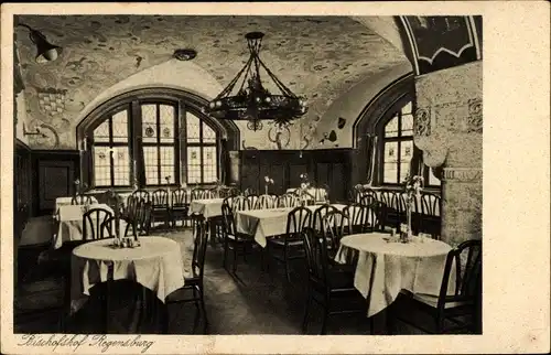 Ak Regensburg an der Donau Oberpfalz, Bischofshof