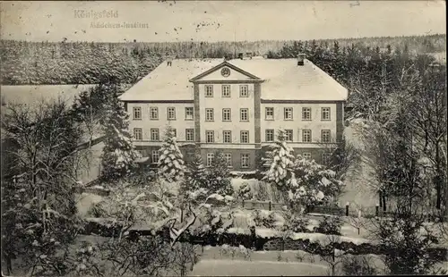 Ak Königsfeld im Schwarzwald Baden, Mädcheninstitut