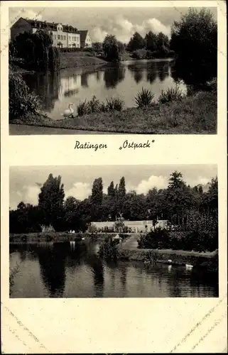 Ak Ratingen Nordrhein Westfalen, Ostpark