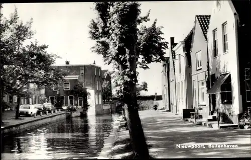 Ak Nieuport Nieuwpoort Molenlanden Südholland, Buitenhaven