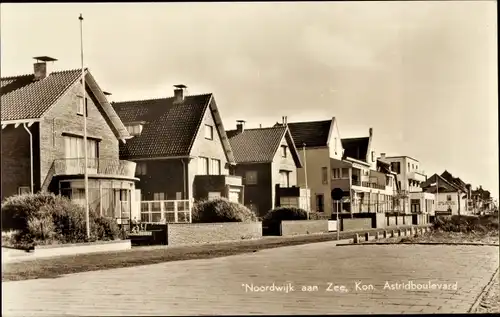 Ak Noordwijk aan Zee Südholland, Kon. Astrid Boulevard