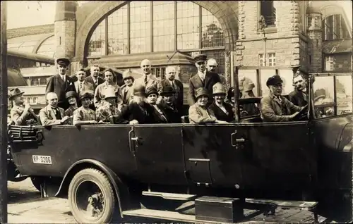 Ak Hamburg Mitte Altstadt, Autorundfahrt