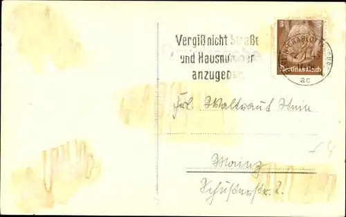 Ak Schauspieler Hans Stüwe, Portrait, Ross Verlag A 3314/1, Autogramm