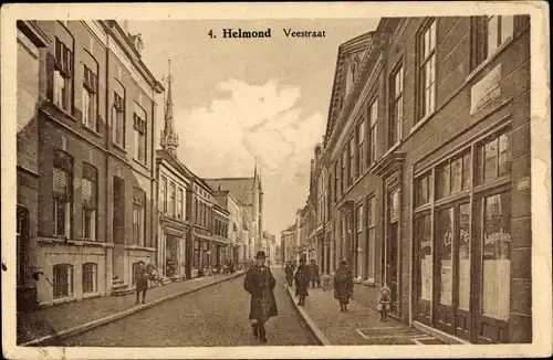 Ak Helmond Nordbrabant Niederlande, Veestraat