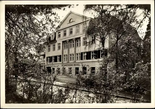 Ak Bad Liebenstein im Thüringer Wald, Schneiders Hotel und Pension