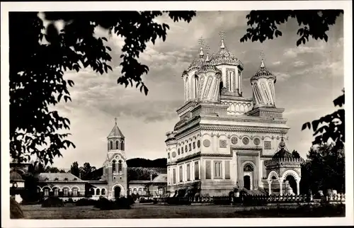 Ak Curtea de Argeș Rumänien, Kathedrale