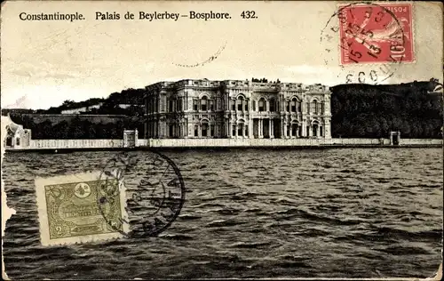 Ak Konstantinopel Istanbul Türkiye, Beylerbey-Palast, Bosporus