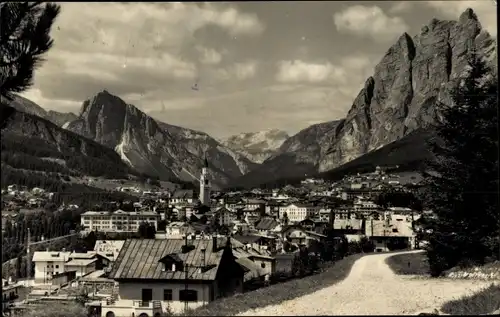 Ak Cortina d'Ampezzo Veneto, Gesamtansicht