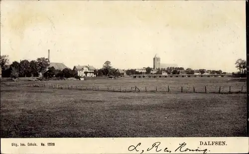 Ak Dalfsen Overijssel, Teilansicht