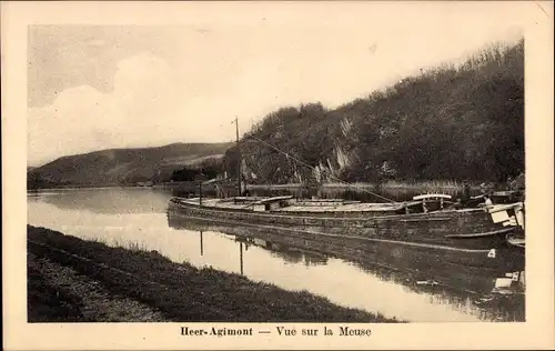 Ak Heer Agimont Wallonie Namur, La Meuse