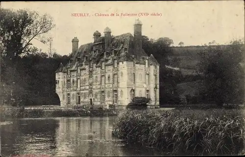 Ak Neuilly Eure, Le Château de la Folletière