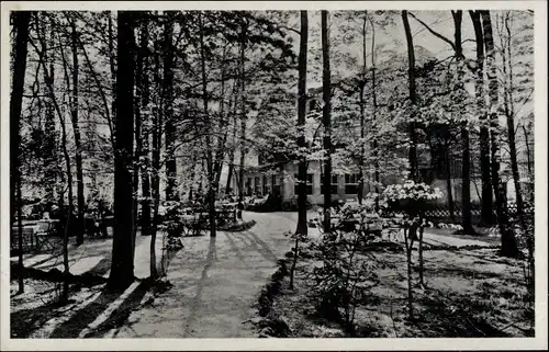 Ak Oschatz in Sachsen, Waldschänke Forsthaus