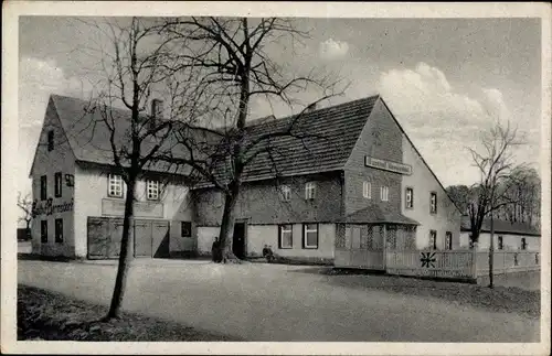 Ak Hermsdorf Frauendorf Frohburg in Sachsen, Gasthof Hermsdorf