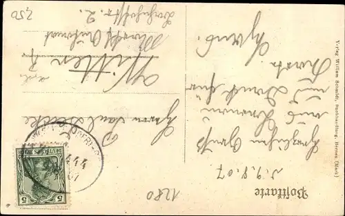 Ak Bernau in der Mark, Stadtmauer mit Pulverturm