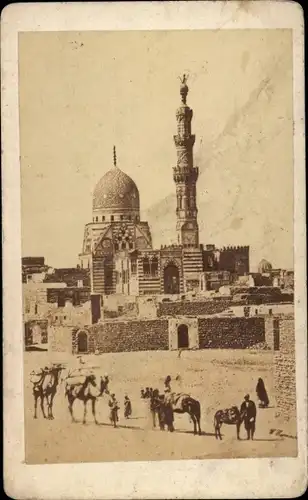 CdV Kairo Ägypten, Moschee Kaid Bey, 1869