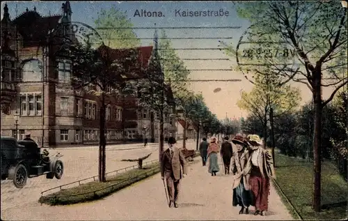 Ak Hamburg Altona, Kaiserstraße