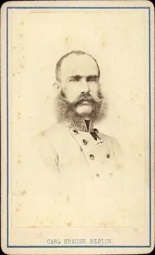 CdV Kaiser Franz Joseph I., Portrait