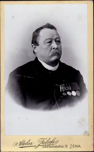 CdV Robert Graf Kellermann ?, Portrait