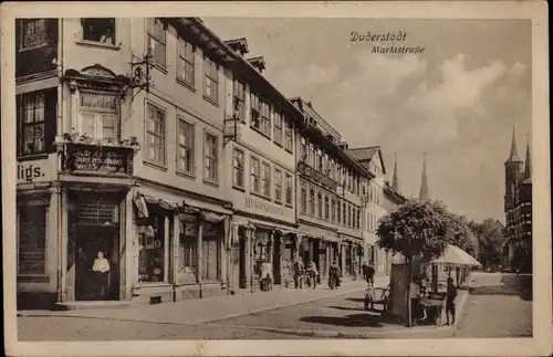 Ak Duderstadt im Eichsfeld, Marktstraße