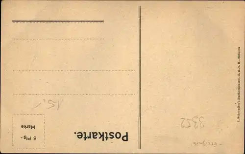 Wappen Ak Einbeck in Niedersachsen, Erinnerung an den Teeabend des Frauen-Vereins 1912