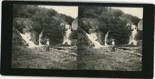 Stereo Foto Gouloux Nièvre, Le Saut de Gouloux