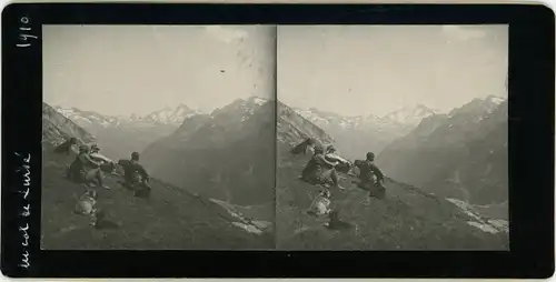 Stereo Foto Pyrénées Atlantiques, Col de Lurdé