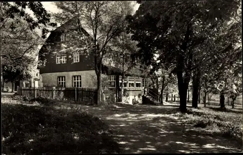 Ak Hartmannsdorf Reichenau im Erzgebirge, Talsperren Cafe