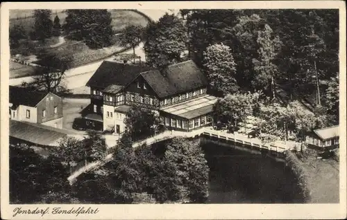 Ak Jonsdorf in Sachsen, Hotel Kurhaus Gondelfahrt