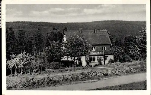 Ak Schellerhau Altenberg im Erzgebirge, Haus Clement