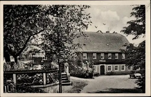 Ak Ohorn in Sachsen, Restaurant Buschmühle