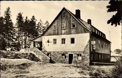 Ak Marienberg im Erzgebirge Sachsen, Marienberg-Gebirge, Gaststätte Dorfheim