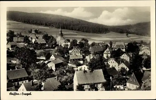 Ak Seiffen im Erzgebirge, Teilansicht von oben