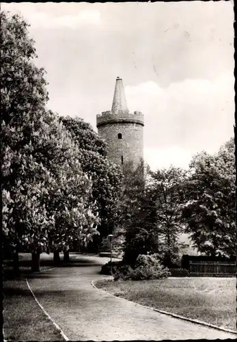 Ak Bernau bei Berlin, Marx-Engels-Platz, Pulverturm