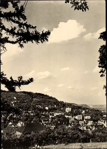 Ak Jena in Thüringen, Panorama zum Landgrafen