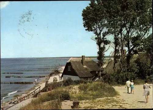 Ak Ostseebad Ahrenshoop Fischland, Steilufer, Strand