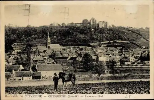 Ak Chevreuse-Yvelines, Panorama Sud