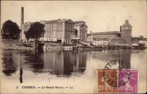 Ak Corbeil-Essonne, Le Grand Moulin