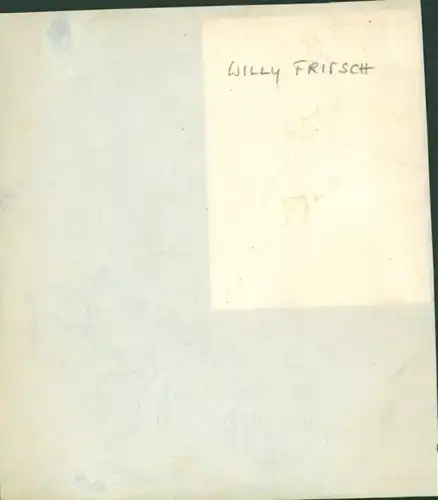 Autogrammkarte Schauspieler Willy Fritsch, Portrait, Autogramm