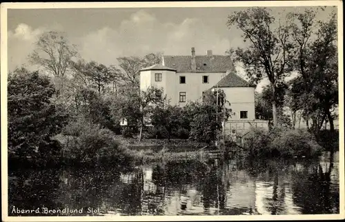 Ak Aabenraa Apenrade Dänemark, Brundlund Schloss