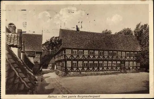 Ak Aarhus Aarhus Dänemark, Den gamle Borgemeestergaard