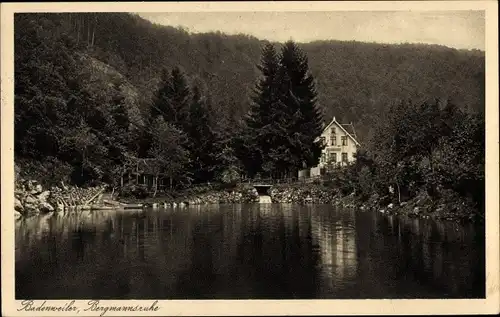 Ak Badenweiler im Schwarzwald, Bergmannsruhe, Wald