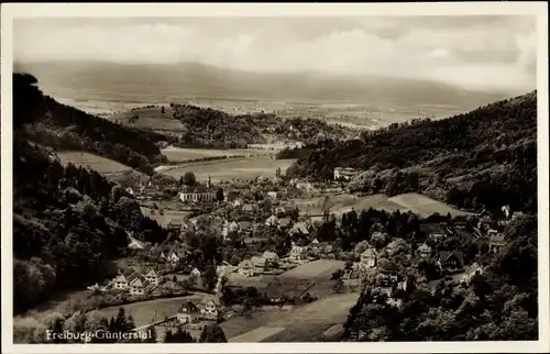 Ak Günterstal Freiburg im Breisgau, Panorama