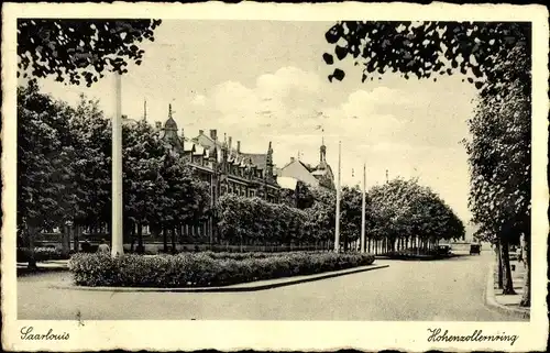 Ak Saarlouis im Saarland, Hohenzollernring