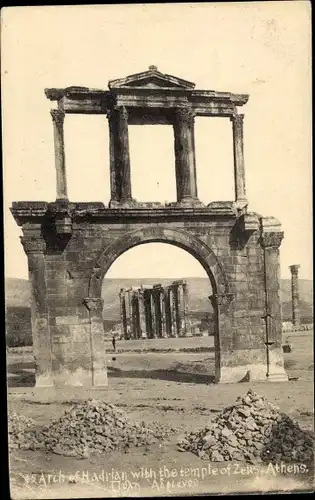 Ak Athen Griechenland, Hadrianstor