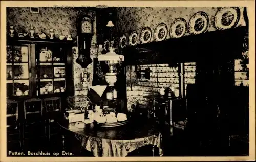 Ak Putten Gelderland, Boschhuis op Drie