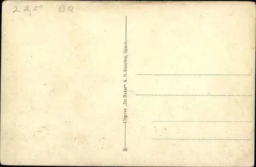 Ak Grave Nordbrabant Niederlande, Symphonie v. h. Blinden Institut St. Henricus